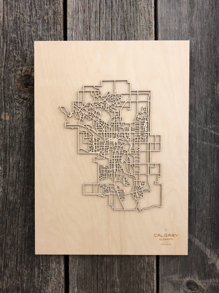 Calgary Street Map