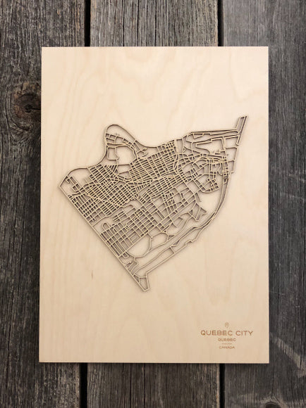 Quebec City Street Map