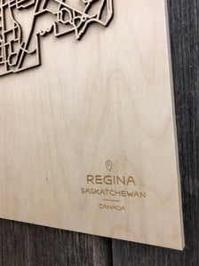 Regina Street Map